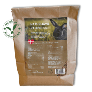 Naturligvis Kaninfoder 3 kg